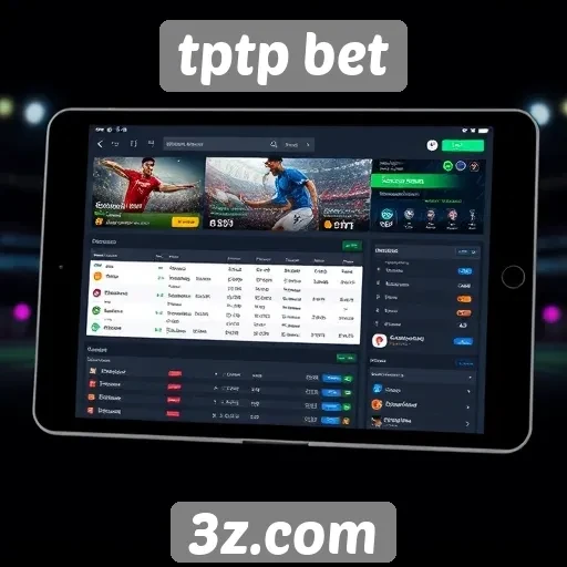 interface do tptp bet é fácil de usar